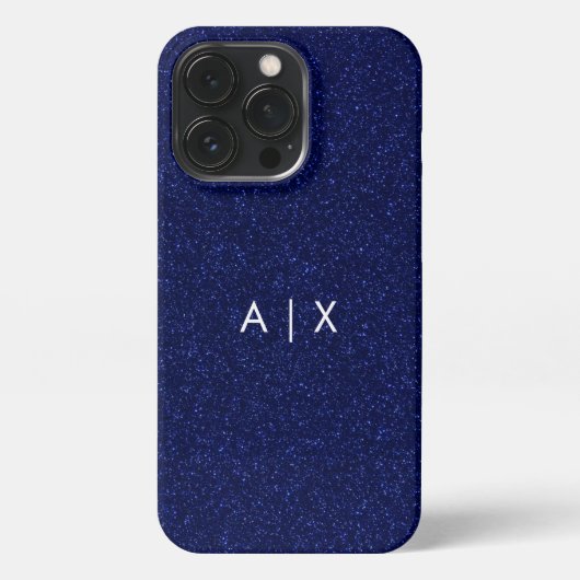 シンプルカップル名モノグラムの iPhoneケース (裏面)