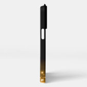 シンプルカップル名モノグラムの iPhoneケース (右側面)