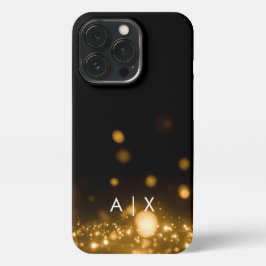 シンプルカップル名モノグラムの iPhone 13 PROケース