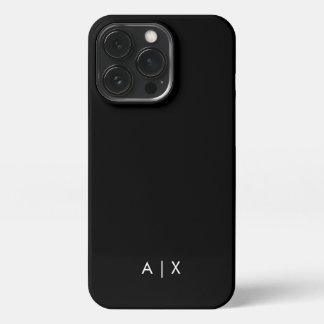 シンプルカップル名モノグラムの iPhone 13 PROケース