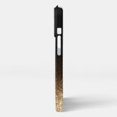 シンプルカップル名モノグラムの iPhoneケース (左側面)