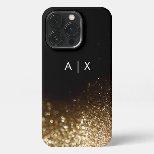 シンプルカップル名モノグラムの iPhoneケース (裏面)