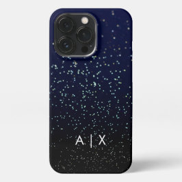 シンプルカップル名モノグラムの iPhone 13 PROケース