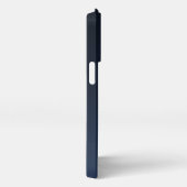 シンプルカップル名モノグラムの iPhoneケース (右側面)