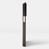 シンプルカップル名モノグラムの iPhoneケース (右側面)