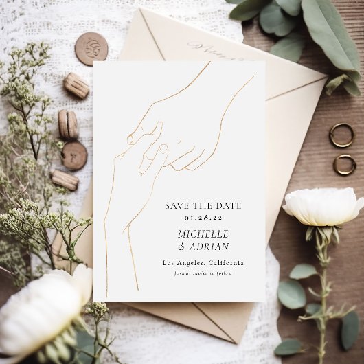 シンプルカップル結婚ズ セーブザデート