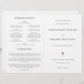 シンプルカトリック結婚の一括式計画 (正面/裏面)