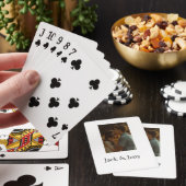 シンプルカラフルの追加ミニマル名写真文字の顧客 トランプ (インサイチュ)