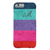 シンプルカラフルストライプ模様 Case-Mate iPhoneケース (裏面)