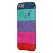 シンプルカラフルストライプ模様 Case-Mate iPhoneケース (裏面左)