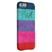 シンプルカラフルストライプ模様 Case-Mate iPhoneケース (裏面/右)