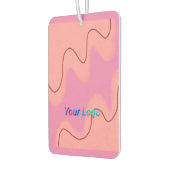 シンプルカラフルデザインロゴの追加 カーエアーフレッシュナー (左)