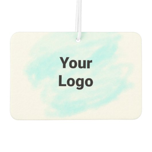 シンプルカラフルデザインロゴを追加する空気清浄機 カーエアーフレッシュナー (裏面)