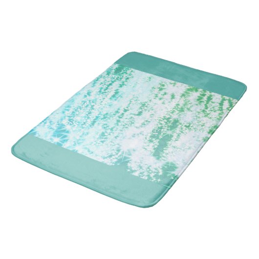 シンプルカラフルデザイン追加あなたのロゴ文字車flo バスマット (アングル)