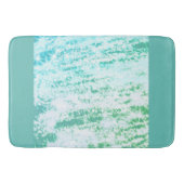 シンプルカラフルデザイン追加あなたのロゴ文字車flo バスマット (正面)