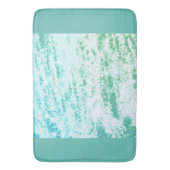 シンプルカラフルデザイン追加あなたのロゴ文字車flo バスマット (正面縦)