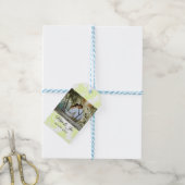 シンプルカラフルミニマル写真がDAT救に輝く ギフトタグ (より糸付き)