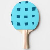 シンプルカラフルミニマル抽象芸術を追加する 卓球ラケット (正面)