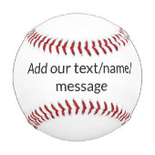 シンプルカラフルミニマル抽象芸術を追加する 野球ボール (正面)