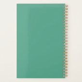 シンプルカラフルモダンタイポグラフィ2026写真 プランナー手帳 (裏面)