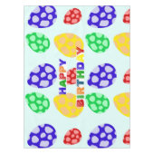 シンプルカラフルモダンディーノ生誕会 テーブルクロス (正面)