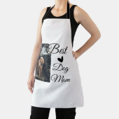 シンプルカラフル動物の名前を追加photodog mom gift エプロン (インサイチュ)