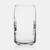 シンプルカラフル動物の名前を追加photodog mom gift ガラス缶 (左)