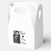 シンプルカラフル動物の名前を追加photodog mom gift フェイバーボックス (オープン)