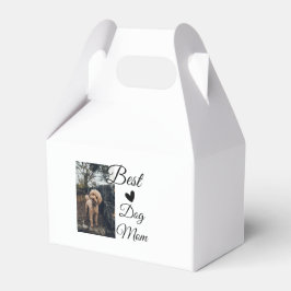 シンプルカラフル動物の名前を追加photodog mom gift フェイバーボックス