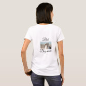 シンプルカラフル動物の名前を追加photodog mom gift tシャツ (裏面フル)