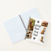 シンプルカラフル動物の追加name photo collage ノートブック (内部)