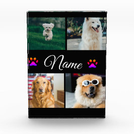 シンプルカラフル動物の追加name photo collage フォトブロック