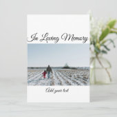 シンプルカラフル愛ミニマル記憶悔やみや弔慰 シーズンカード (スタンド正面)