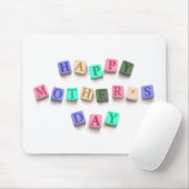 シンプルカラフル母の日タイル |マウスパッド マウスパッド (マウス)