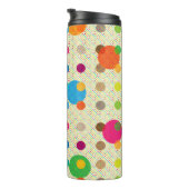 シンプルカラフル水玉模様 タンブラー (回転右)