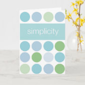 シンプルカード カード (黄色い花)