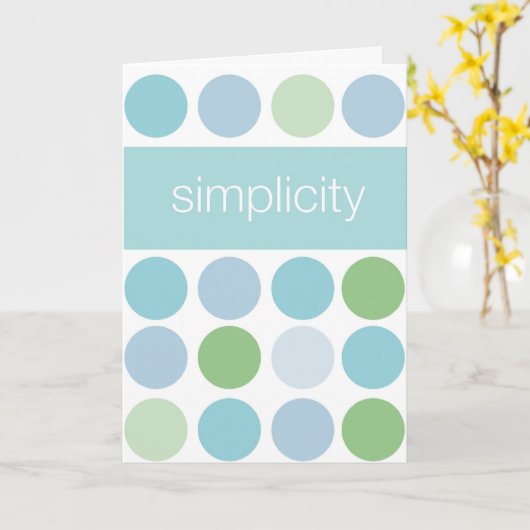 シンプルカード カード (黄色い花)