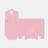 シンプルガウン洗礼 フェイバーボックス (折り畳みなし)