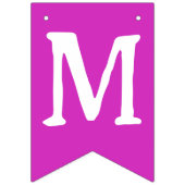 シンプルガーリーお洒落カラフルグリッター星 バンティングフラッグ (第2の旗)