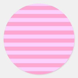 シンプルガーリーモダンピストライプク ラウンドシール