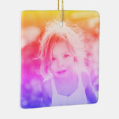 シンプルキッズフォトキープサケ セラミックオーナメント (右)