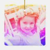 シンプルキッズフォトキープサケ セラミックオーナメント (裏面)