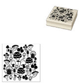 シンプルキノコ ラバースタンプ (押印)