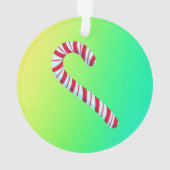 シンプルキャンディーケインオーナメント オーナメント (裏面)