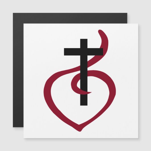 シンプルキリスト教十字架 (正面/裏面)