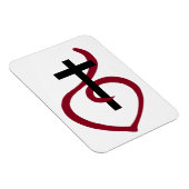 シンプルキリスト教十字架 マグネット (右側)