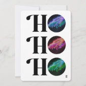 シンプルギャラクシー・ボールドHO HO HO クリスマス (正面)