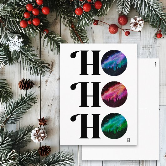 シンプルギャラクシー・ボールドHO HO HO クリスマス