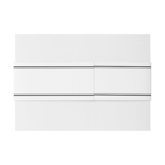 シンプルクラシックエレガントイニシャル結婚ズ 招待状ベリーバンド (裏面例)