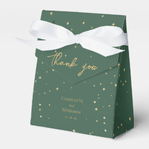シンプルクラシッククリスマス結婚サンキュー フェイバーボックス